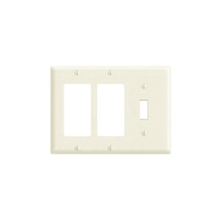 LEVITON Wallplates 3 Gang Wp 80431-T